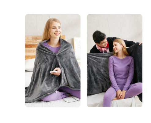 Heated Fleece Blanket