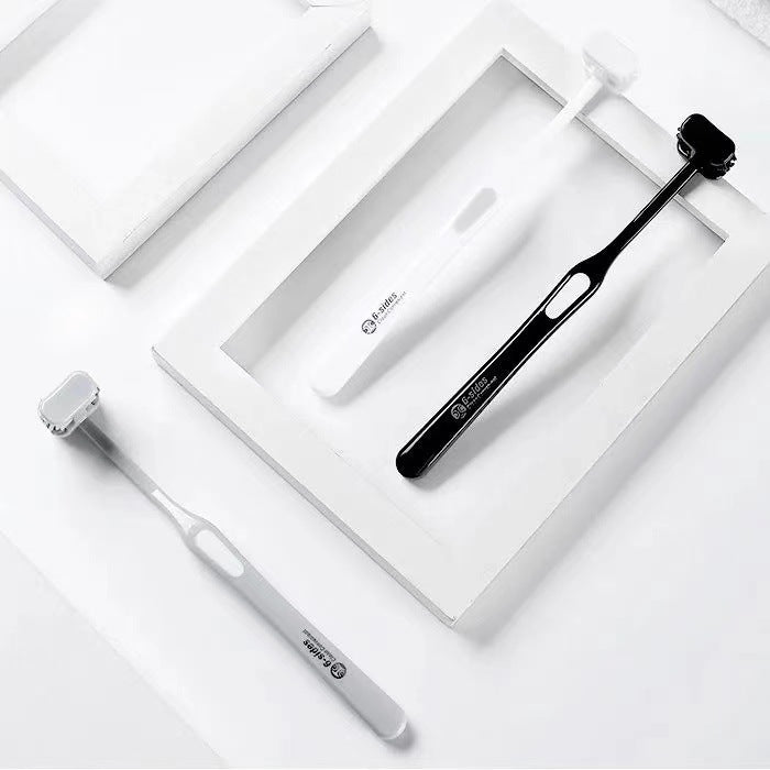Six-sided Upgraded Manual Toothbrush