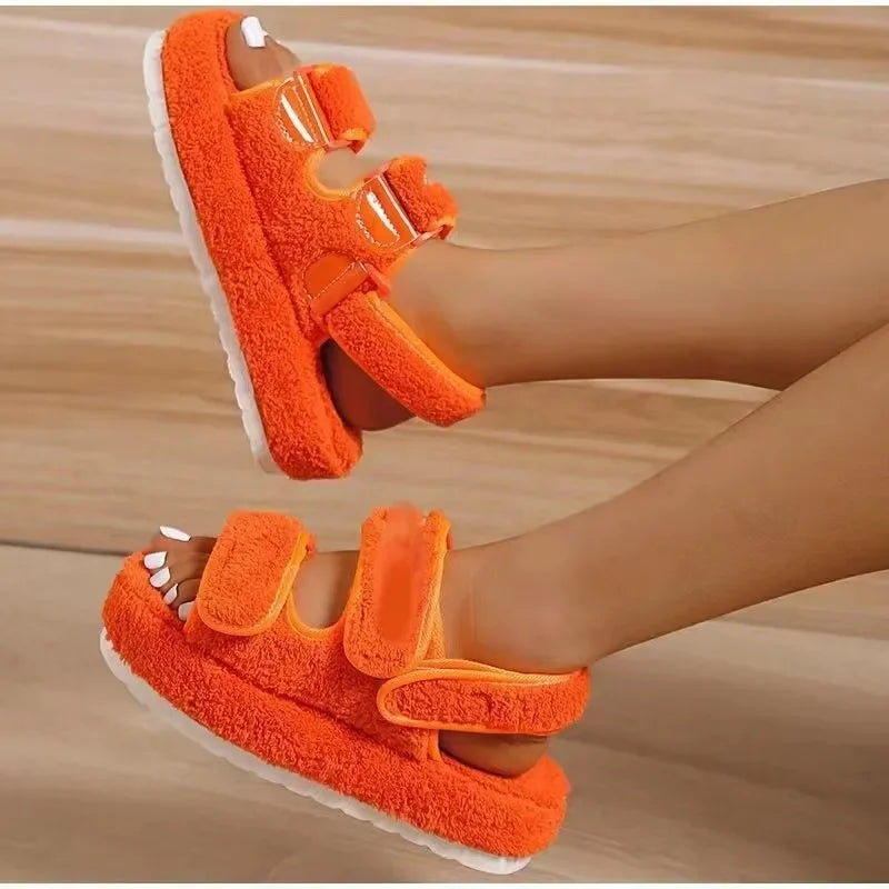 Plush Sandals