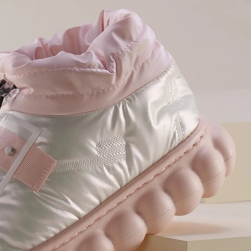 Soft Plush Chunky Women's Snow Boots